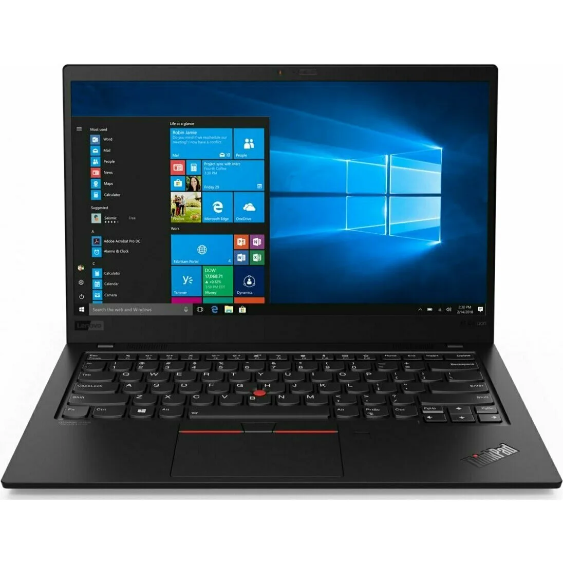 Lenovo ThinkPad X1 Carbon (Gen 7) 20QD0037RT, ноутбук