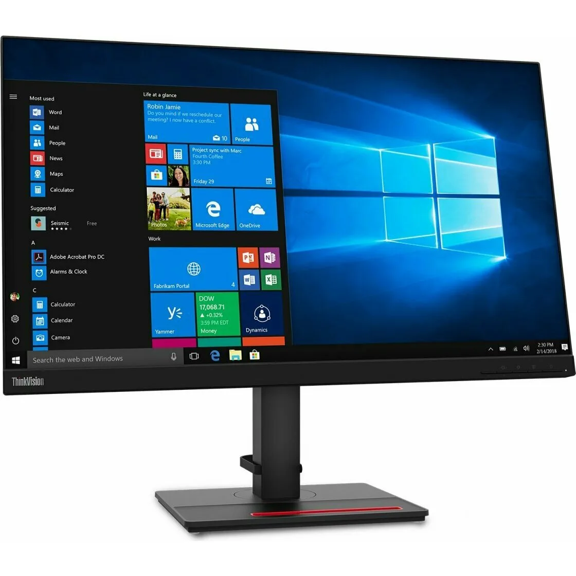 Lenovo ThinkVision T27h-20 61ECGAT2EU монитор (ЛЕНОВО) Lenovo ThinkVision T27h-20 61ECGAT2EU монитор (ЛЕНОВО)