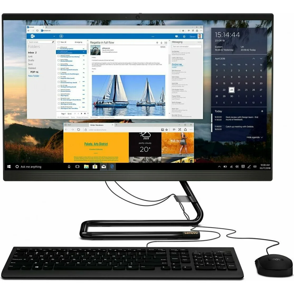 Моноблок Lenovo IdeaCentre AIO 3 24ARE05 F0EW002ARK