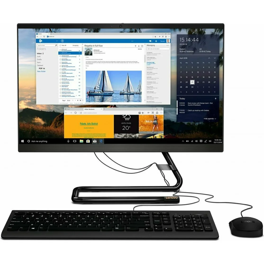 Lenovo IdeaCentre AIO 3 22ADA05 F0EX001XRK моноблок (ЛЕНОВО) Lenovo IdeaCentre AIO 3 22ADA05 F0EX001XRK моноблок (ЛЕНОВО)
