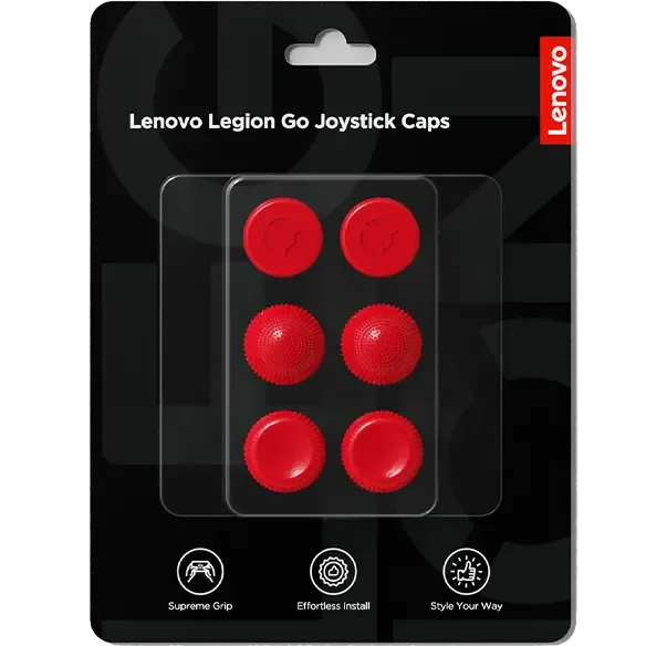 Насадки для стиков Lenovo Legion Go Joystick Caps Lenovo Red GXH1R61508